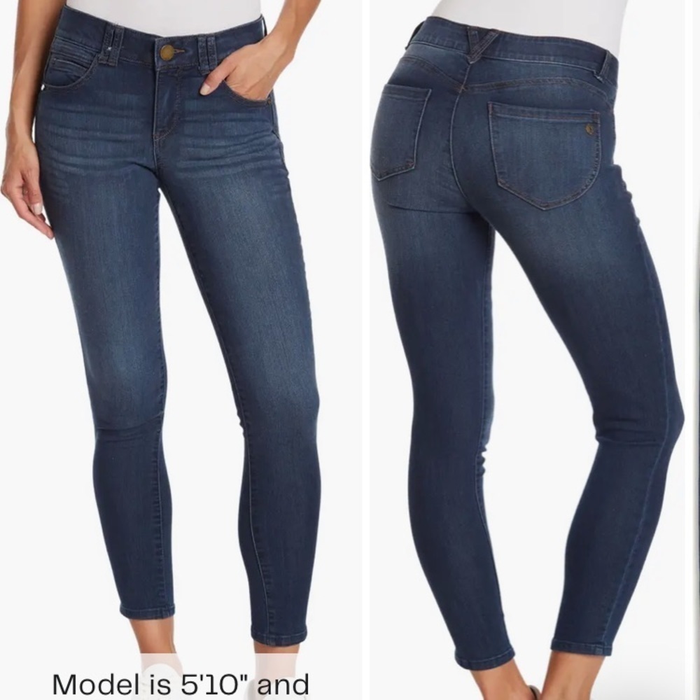Democracy Ab Technology skinny crop blue jean